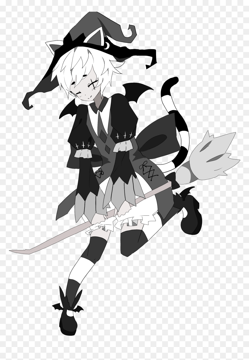 Male Neko Wizard, HD Png Download - wizard png
