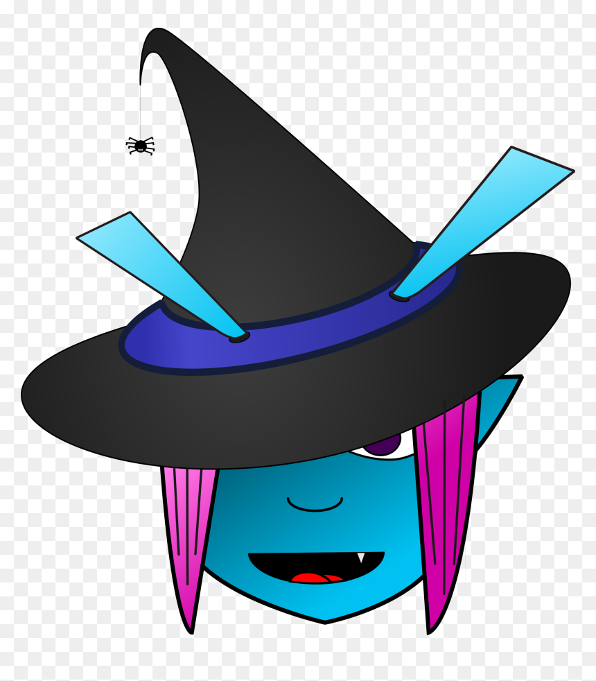 Olhar De Bruxa Clip Clipart, HD Png Download - wizard png