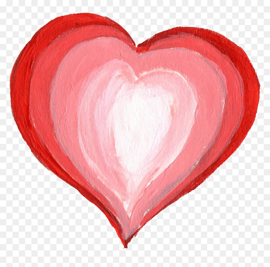 Heart Paint Transparent Background, HD Png Download - heart png transparent