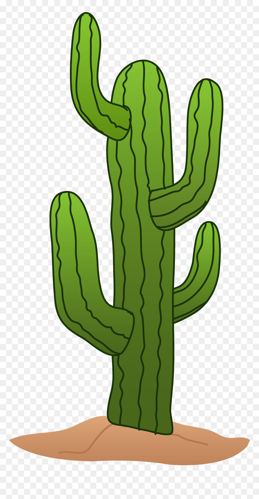 Cacti Clipart, HD Png Download - cowboy png