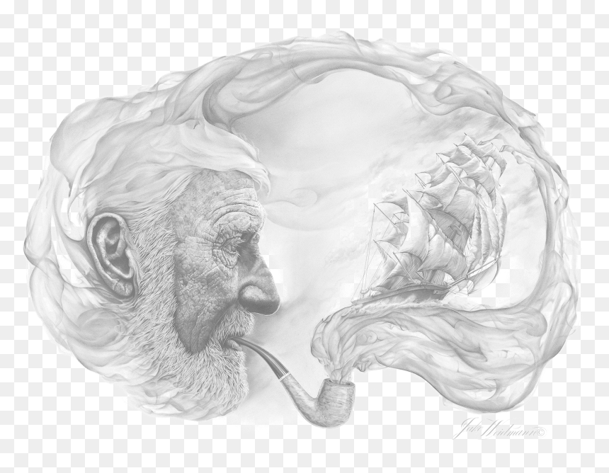Monochrome, HD Png Download - white smoke png
