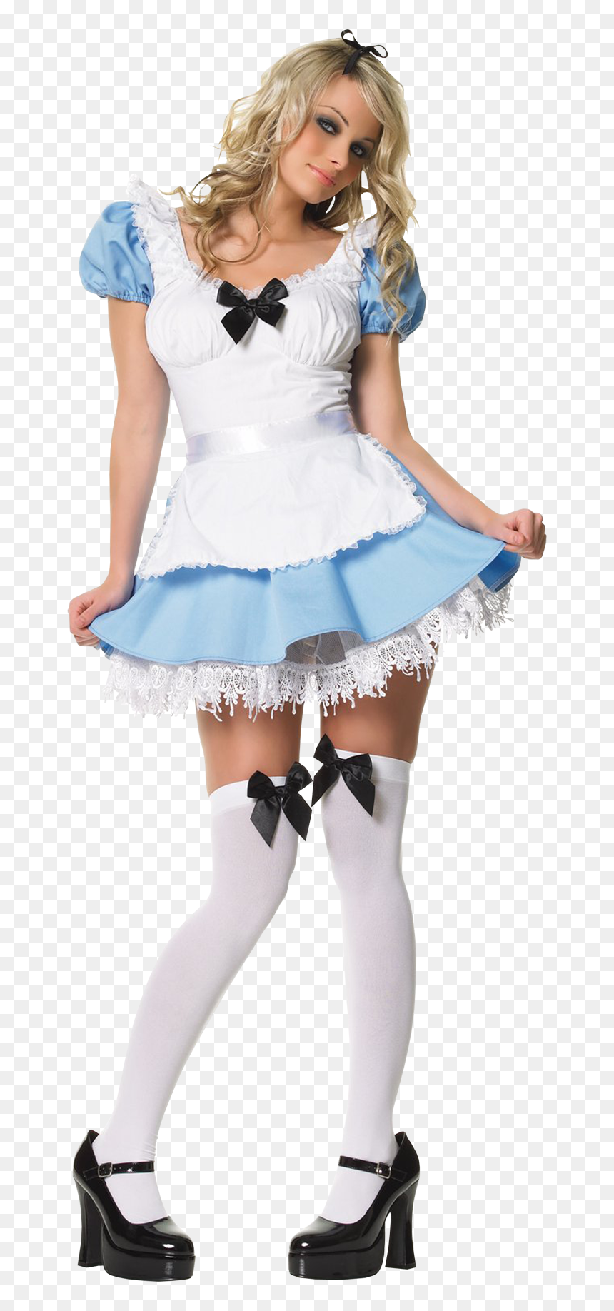 Alice In Wonderland Sexy Dress, HD Png Download - sexy girl png