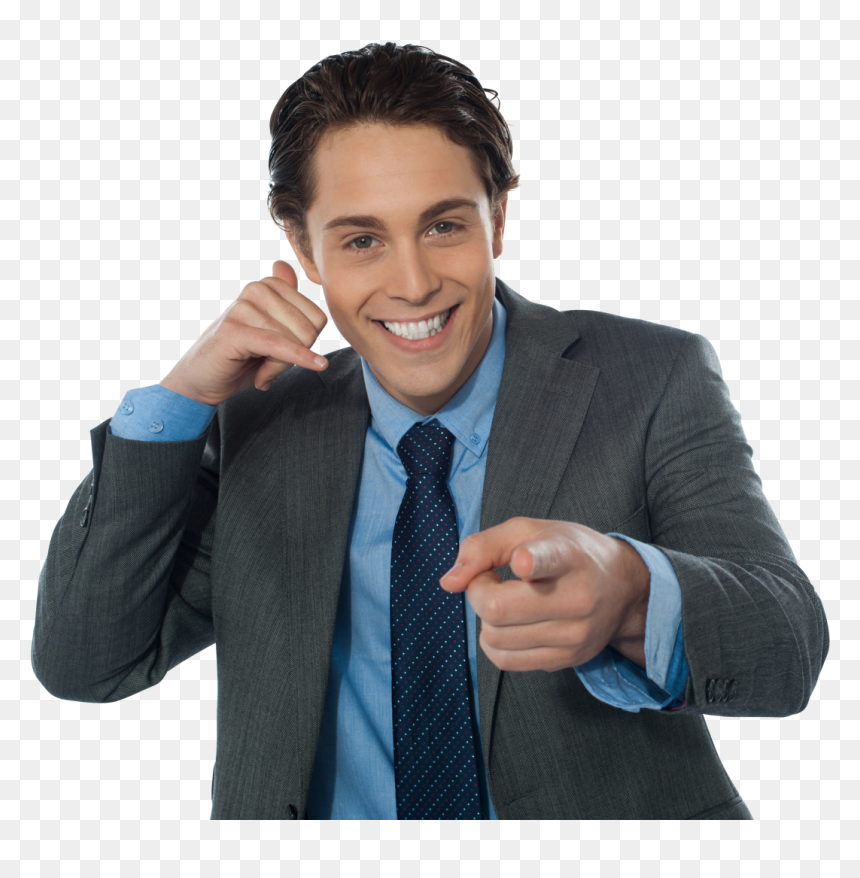 Mogę Zadzwonić, HD Png Download - pointing finger png