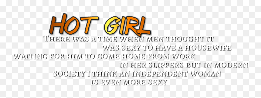 Orange, HD Png Download - sexy girl png