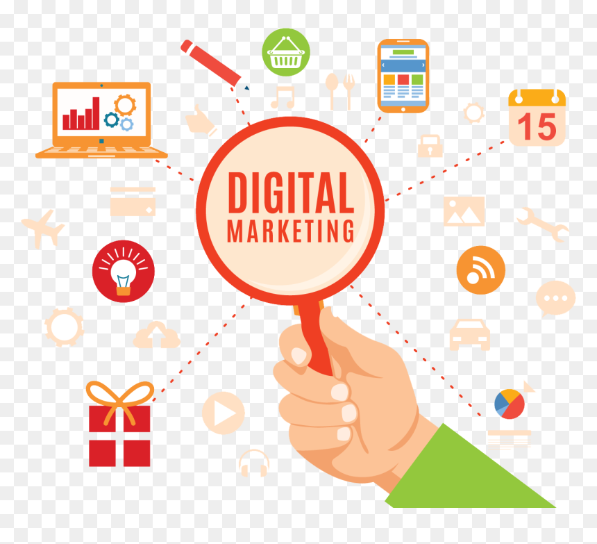 Digital Marketing, HD Png Download - internet png