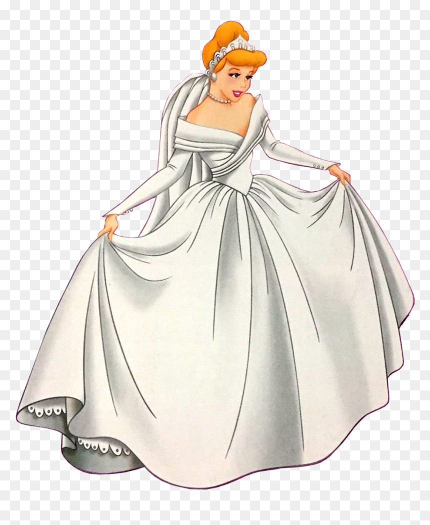 Gown, HD Png Download - cinderella png