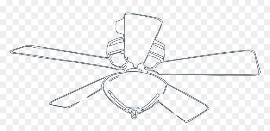 Ceiling Fan, HD Png Download - fan png