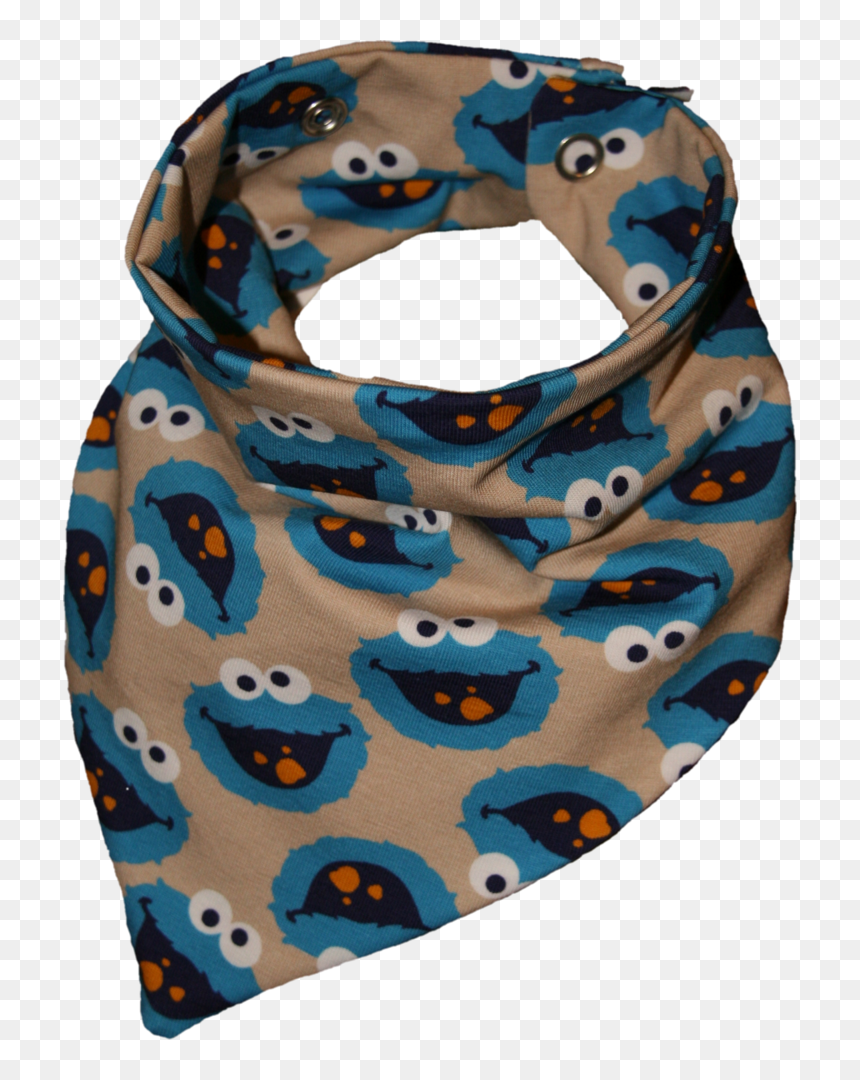 Scarf, HD Png Download - cookie monster png