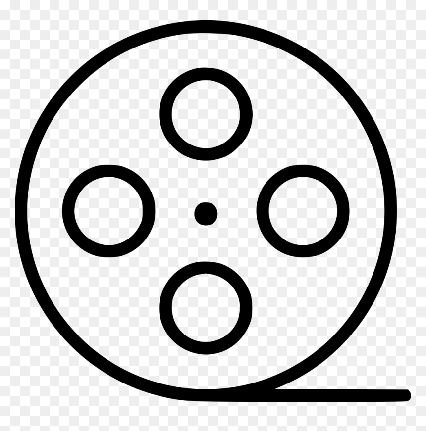Circle, HD Png Download - movie reel png
