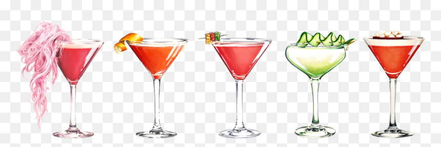Pink Lady, HD Png Download - cocktail png