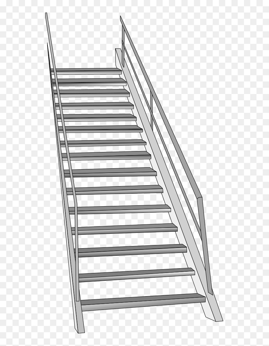 Stair Steel Pic Png, Transparent Png - stairs png