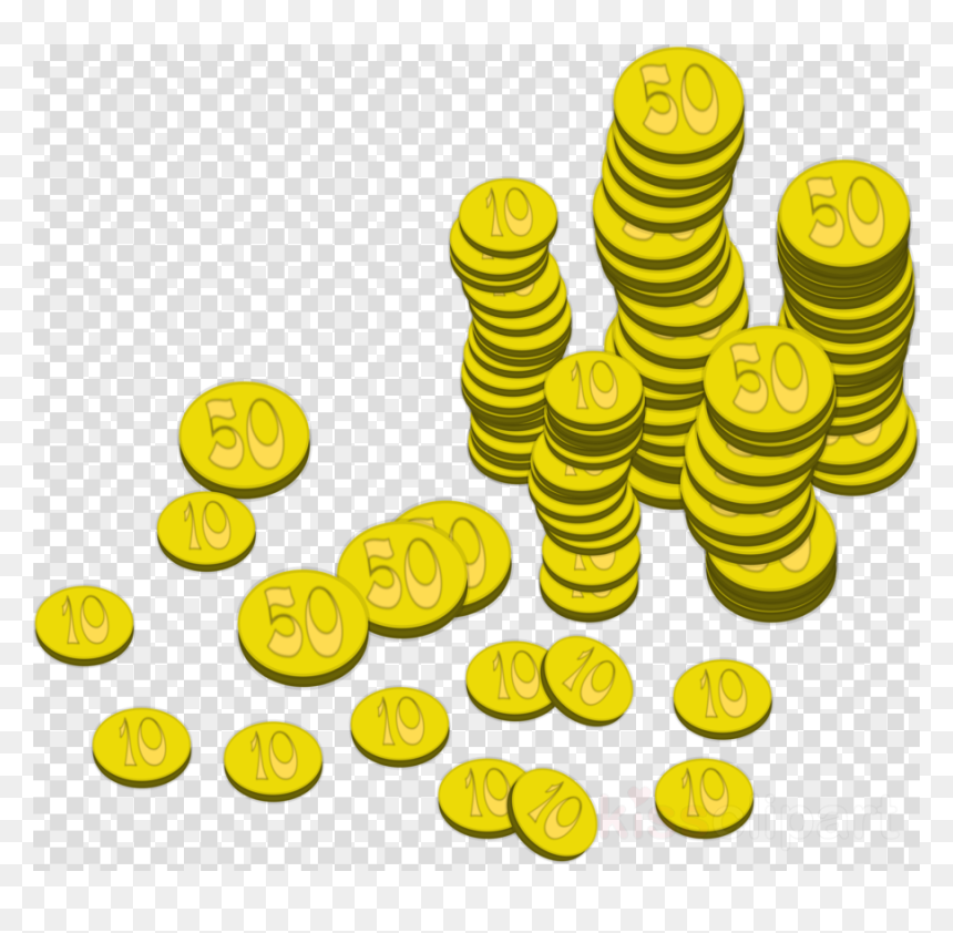 Coin Money Clipart, HD Png Download - raining money png