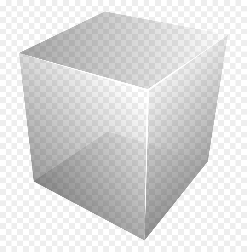 Cube Gris Png, Transparent Png - cube png