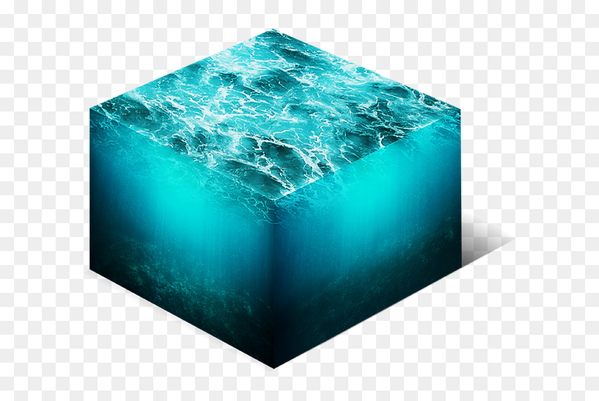 Water Cube Png, Transparent Png - cube png