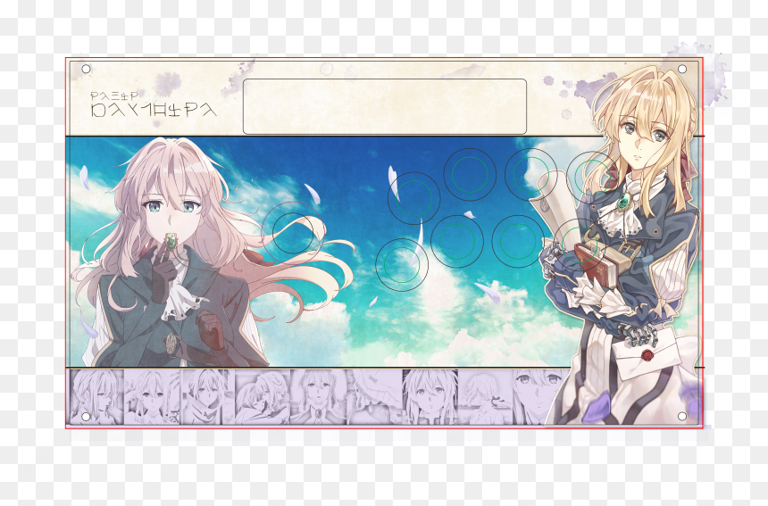 Layout Violet Evergarden, HD Png Download - violet evergarden png