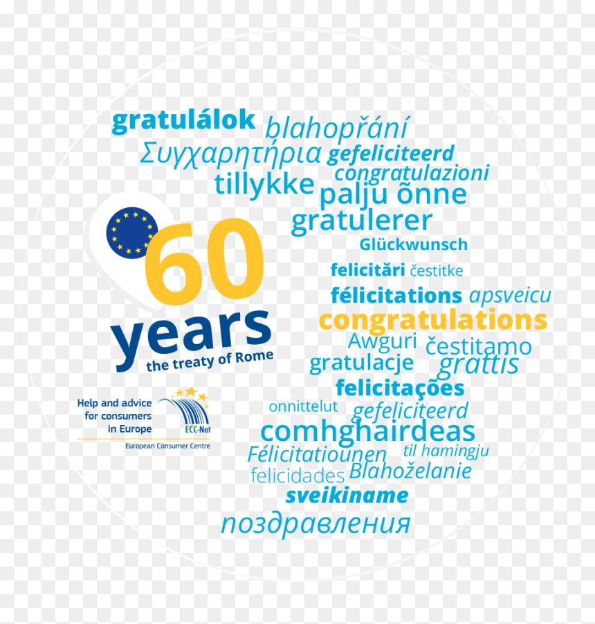 European Consumer Centres Network, HD Png Download - felicidades png