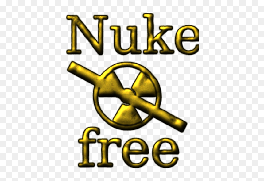 Nuke Free Eroded Metal, HD Png Download - nuke symbol png