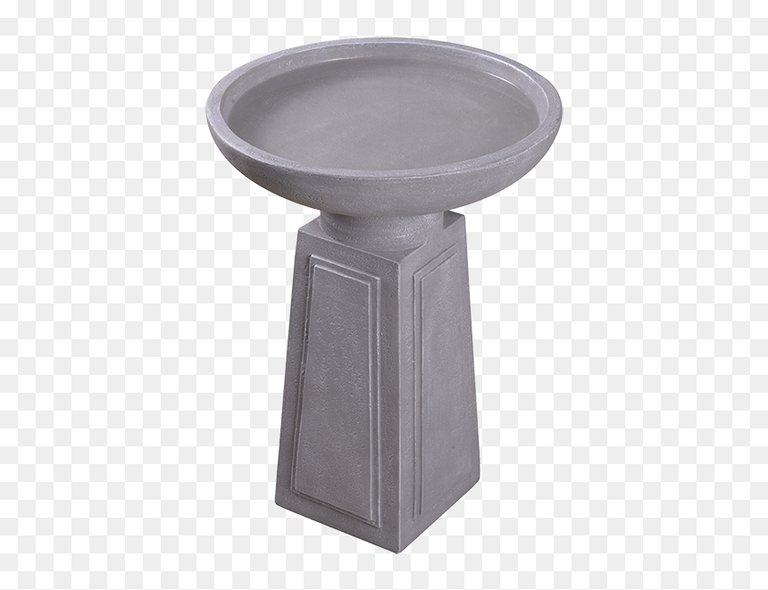 End Table, HD Png Download - bird bath png