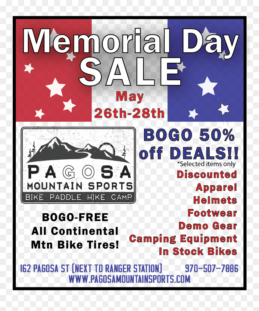 Poster, HD Png Download - memorial day sale png