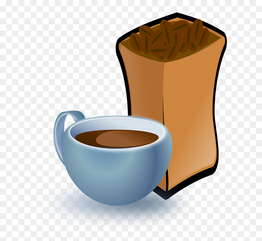 Transparent Snacks Clipart Png - Coffee Beans Clip Art, Png Download - snacks clipart png