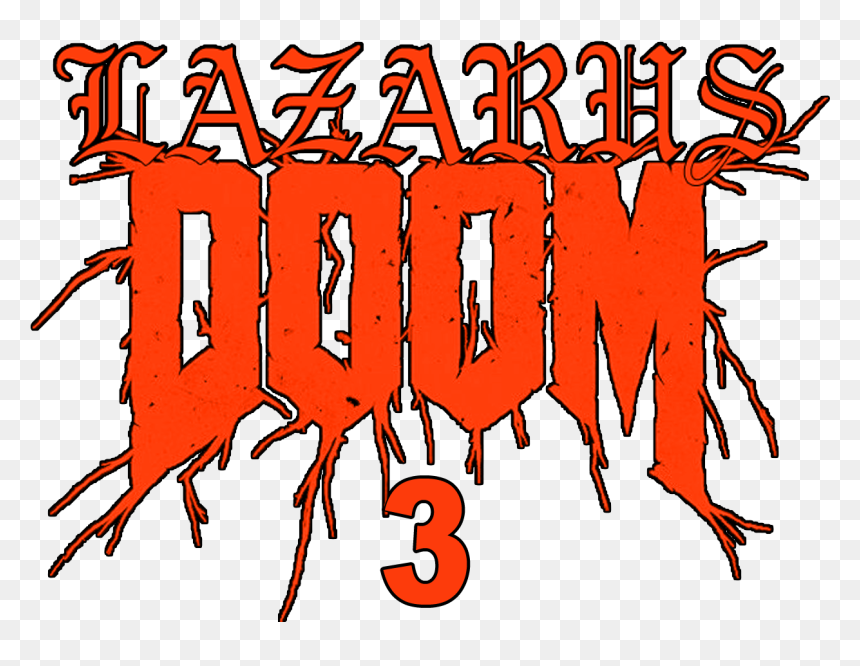 Logo - Calligraphy, HD Png Download - doom 2016 logo png