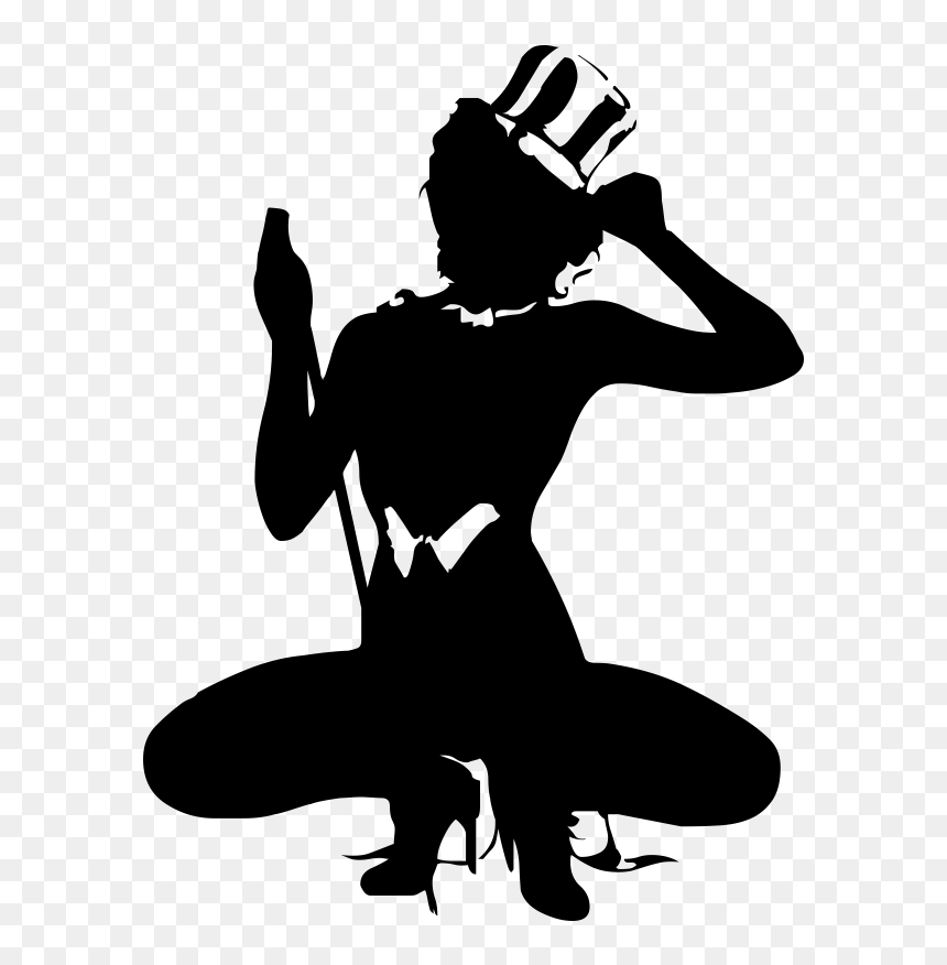Silhouette Female Woman - Силуэт Сексуальной Девушки Пнг, HD Png Download - pin up silhouette png