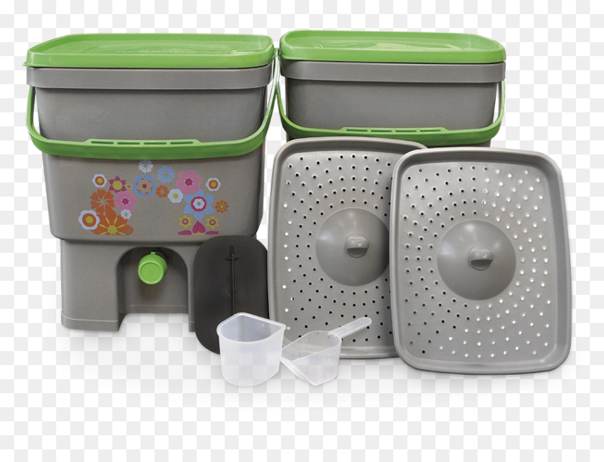 Bokashi Household Bucket Organico - Seau Bokashi, HD Png Download - salt shaker pouring png