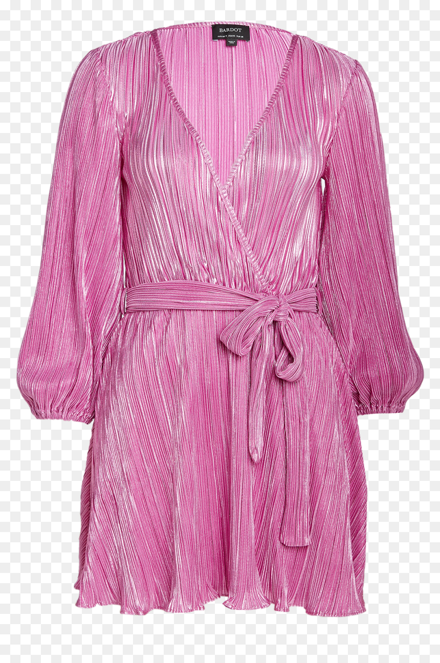 Bellissa Pleat Dress In Colour Purple Orchid - Pattern, HD Png Download - purple orchid png