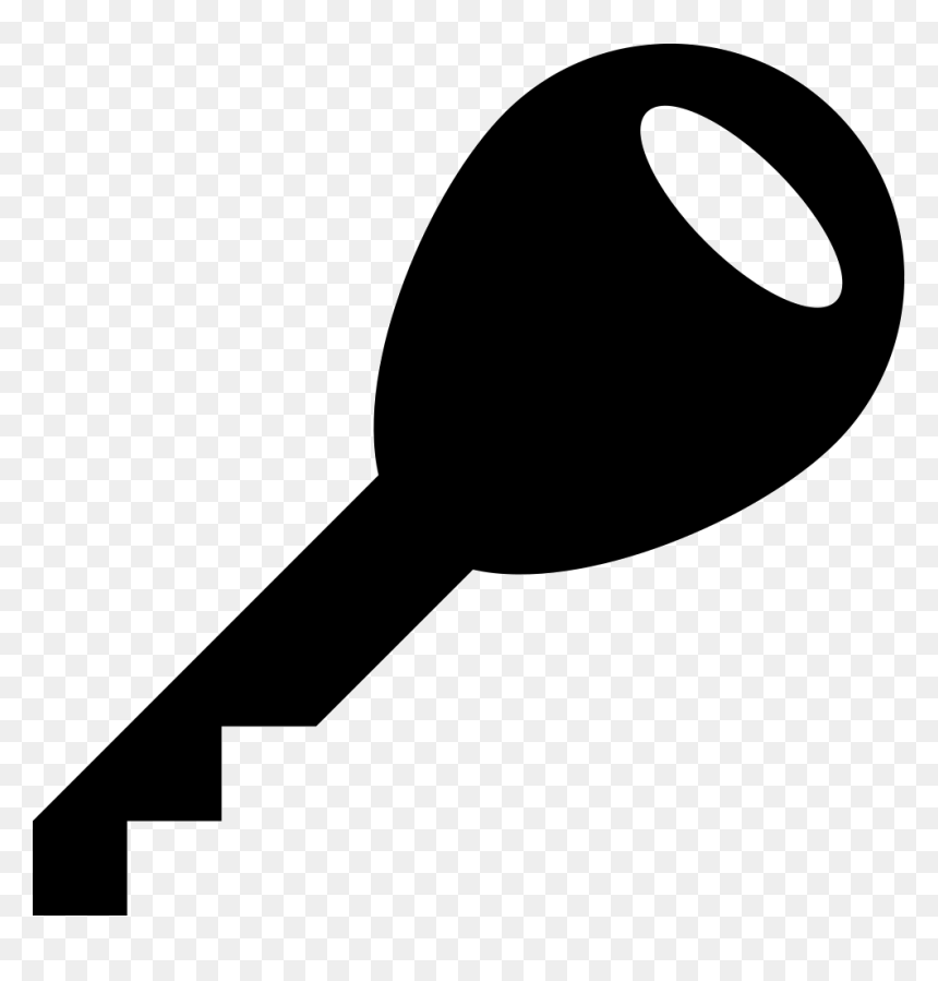 Key Black Silhouette, HD Png Download - key silhouette png