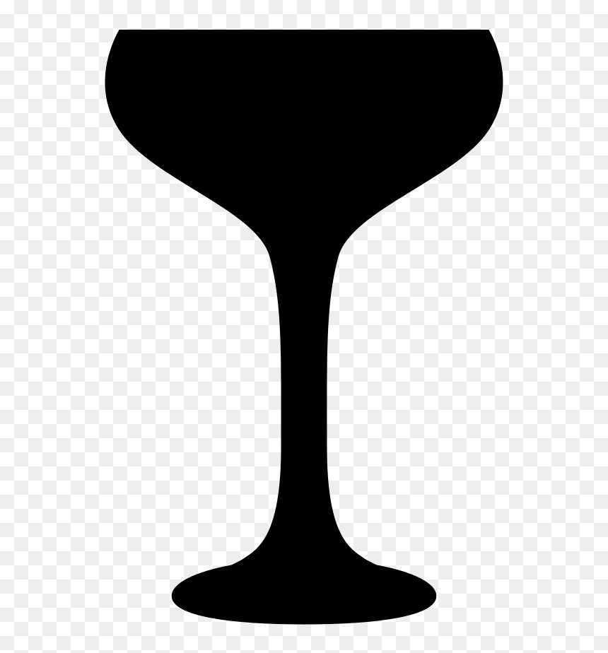 Transparent Wine Glasses Png, Png Download - wine glass silhouette png