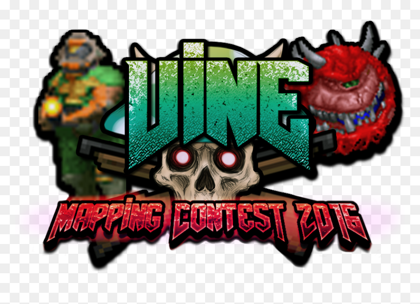 Vinesauce Doom Mapping Contest 2016 Wad Pack - Illustration, HD Png Download - doom 2016 logo png