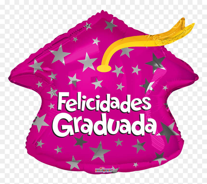 Birrete Rosa Juniorshape - Birrete De Graduacion Rosa, HD Png Download - felicidades png