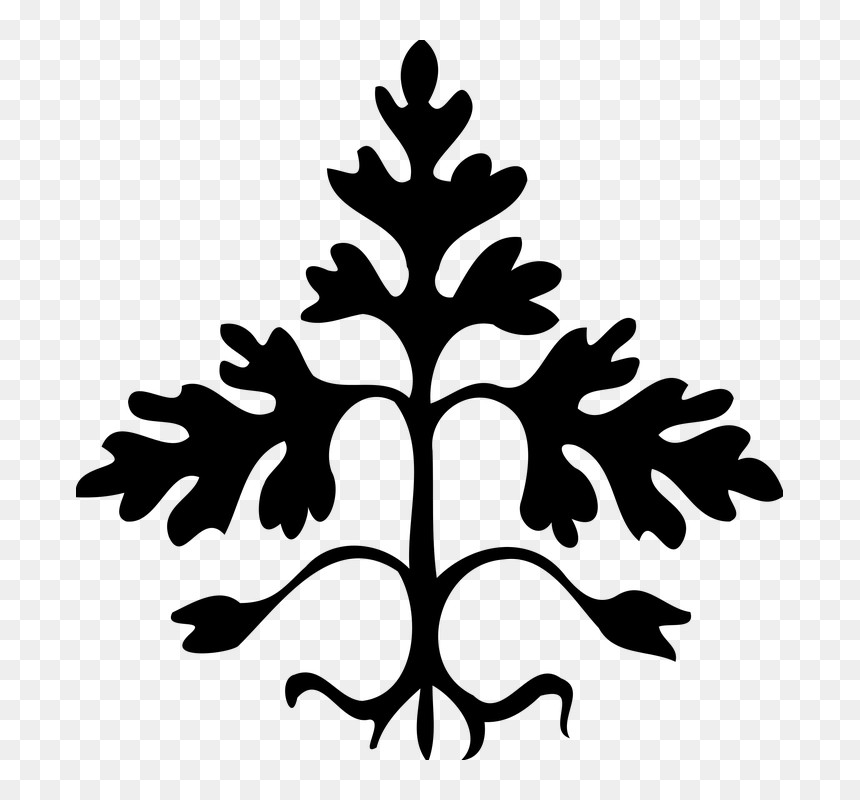Abstract, Leaf, Leafy, Leaves, Plant, Silhouette - Leaves Black Abstract Png, Transparent Png - leaves silhouette png