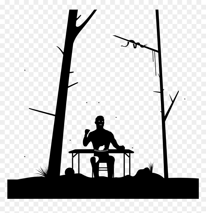 10 Scary Sports Stories For Halloween - Silhouette, HD Png Download - halloween silhouette png