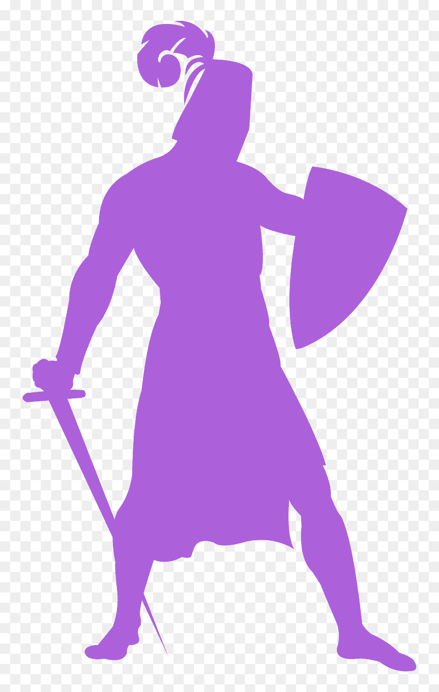 Transparent Knight Silhouette Png, Png Download - knight silhouette png