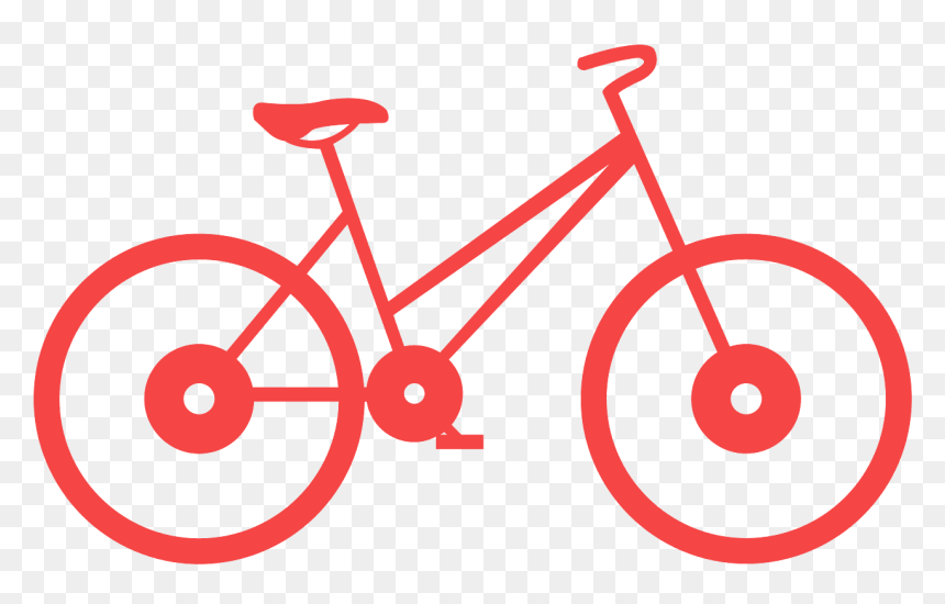 Clip Art Bicycle Png, Transparent Png - bicycle silhouette png