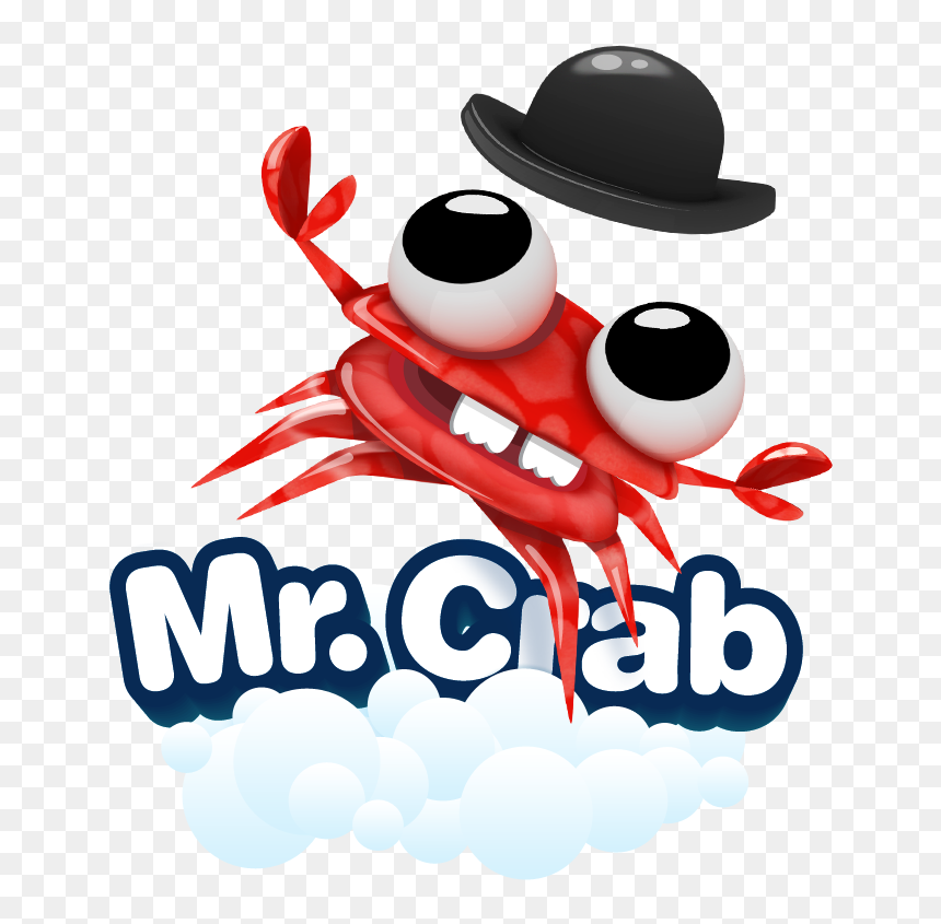 Transparent Mr Crabs Png - Mr Crab Illusion Labs, Png Download - crab silhouette png