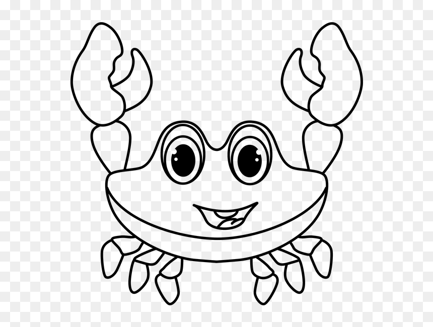 Cartoon, HD Png Download - crab silhouette png