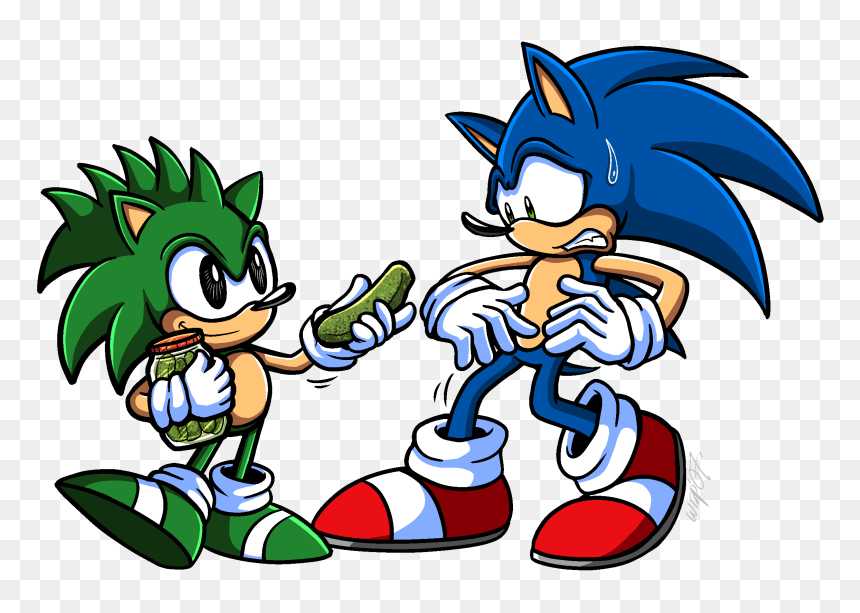 Want A Pickle - Pickle Sonic, HD Png Download - tommy pickles png