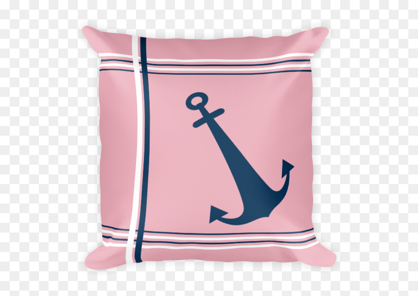 Throw Pillow, HD Png Download - cute anchor png