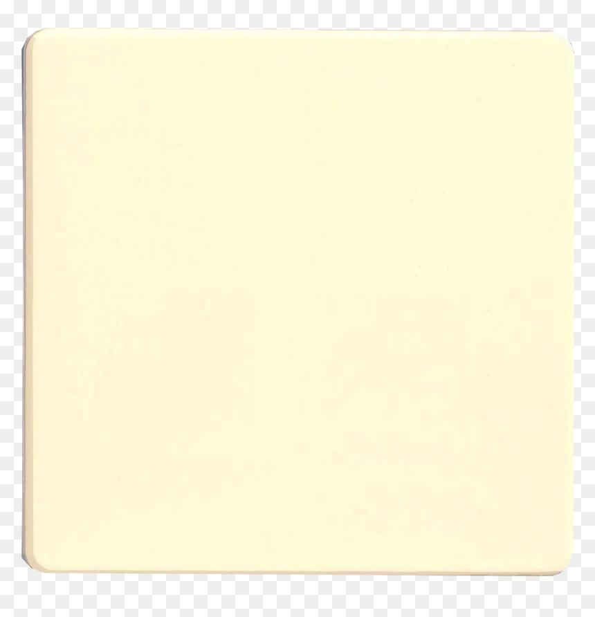 Screwless White Chocolate Single Blank Plate - Construction Paper, HD Png Download - blank post it note png