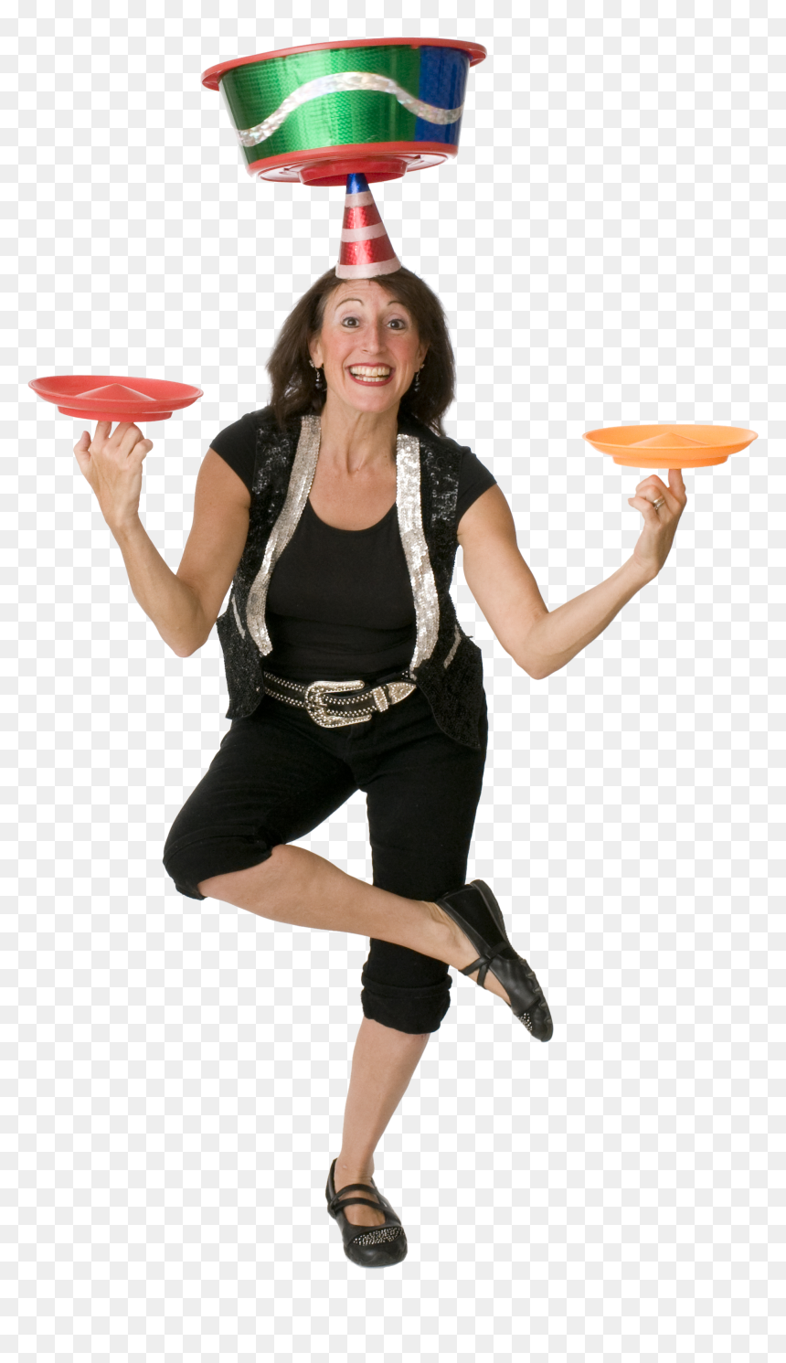 Transparent Circus Clown Png - One Woman Circus, Png Download - circus clown png