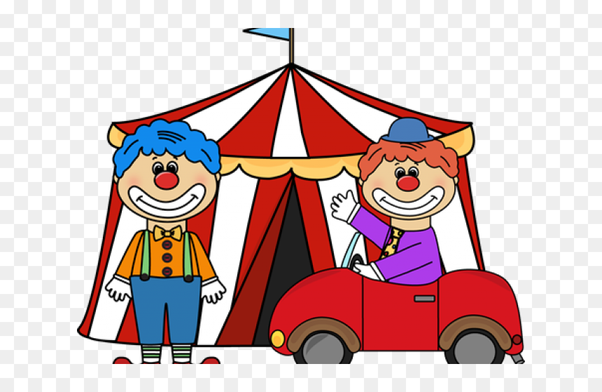 Clown Clipart Scene - Examples Of Proper Nouns In Spanish, HD Png Download - circus clown png