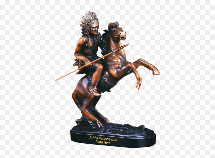 Statue, HD Png Download - indian chief png