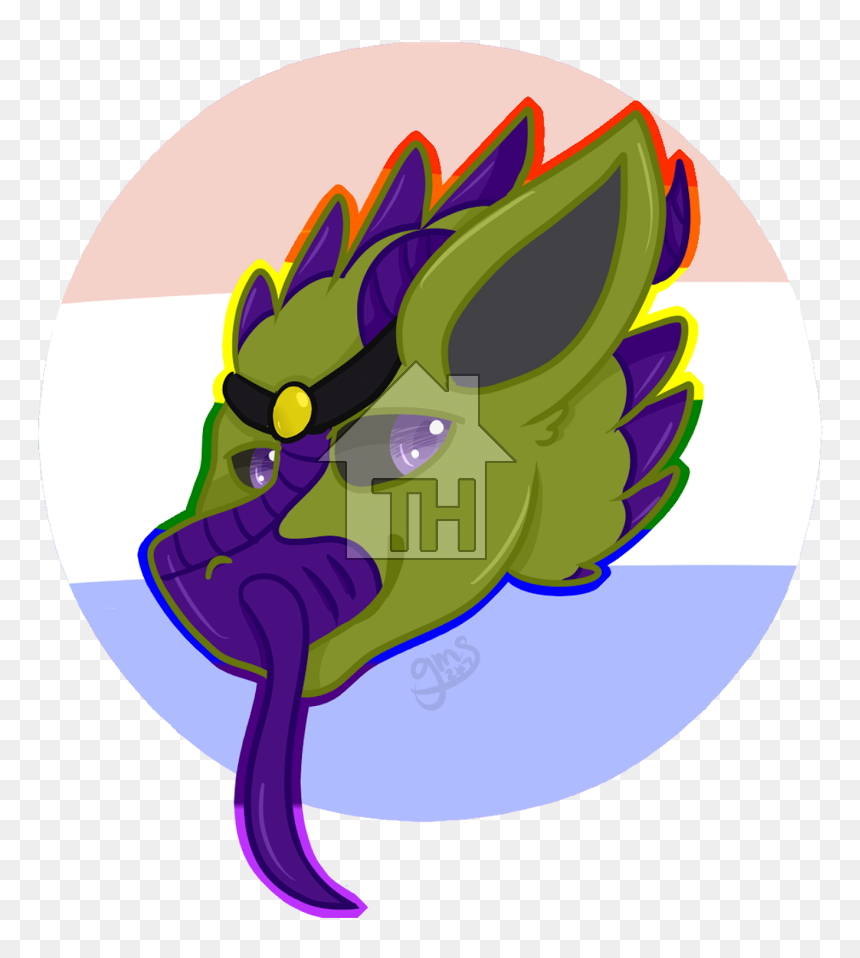 Illustration, HD Png Download - purple dragon png
