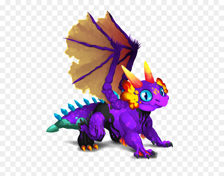 Illustration, HD Png Download - purple dragon png