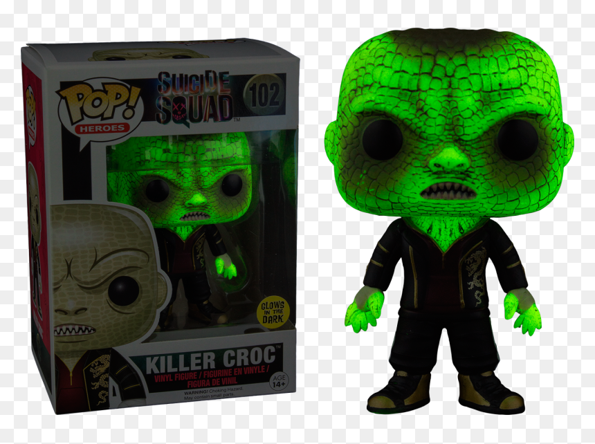 Figurine Pop Suicide Squad, HD Png Download - killer croc png