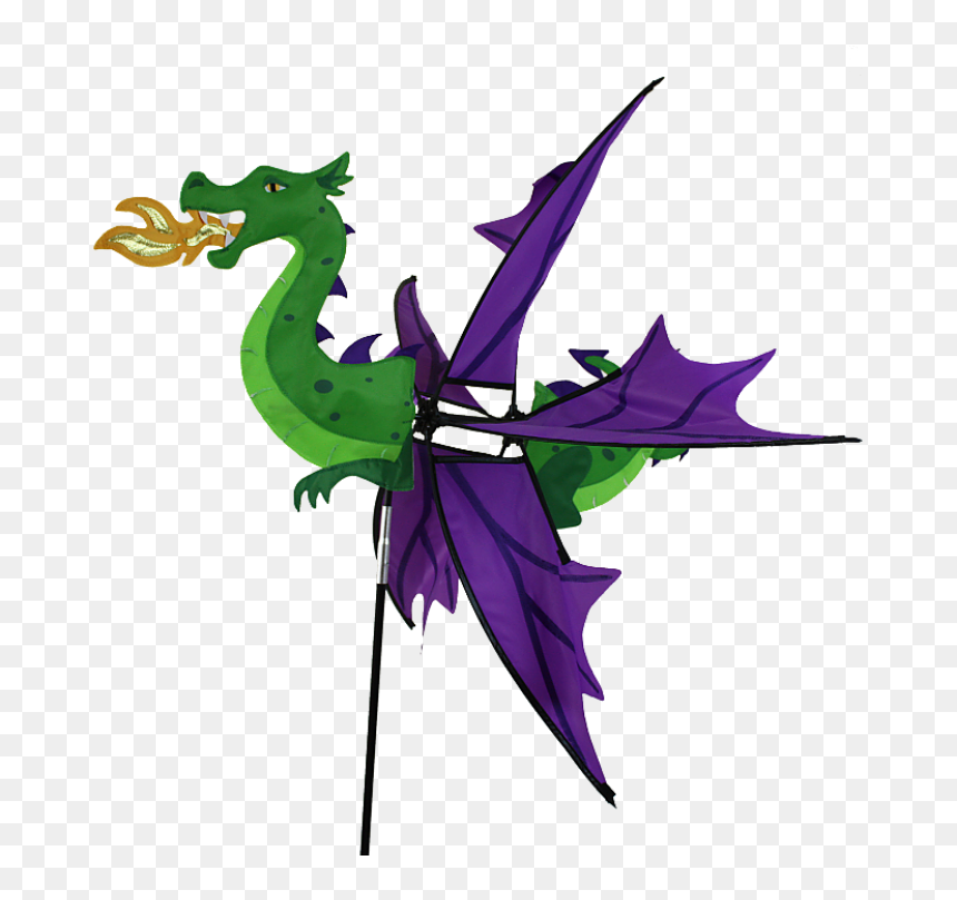 Image Of Flying Dragon Spinner - Cartoon, HD Png Download - purple dragon png