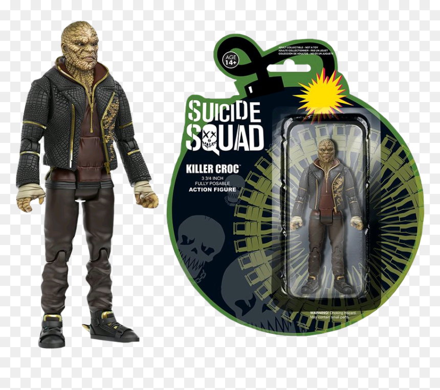 Killer Croc - Suicide Squad Figures Funko, HD Png Download - killer croc png