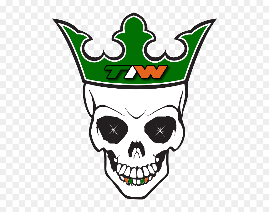 Skull With Crown Png, Transparent Png - elimination chamber png